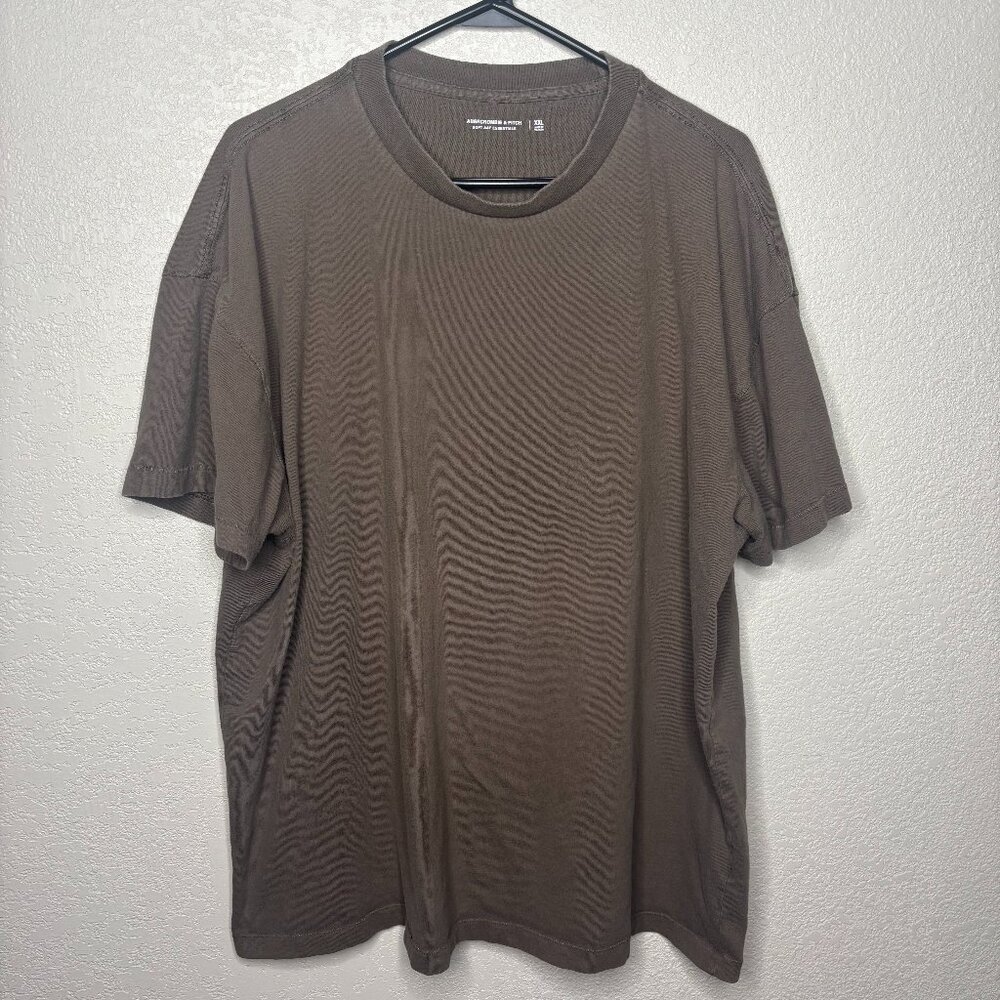 Abercrombie and Fitch T-Shirt Mens XXL Green 100% Cotton